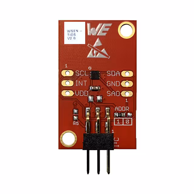 2521020222591 W眉rth Elektronik  Cartes d'évaluation - Capteurs